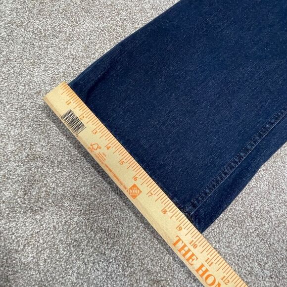 Christopher denim womens wide leg jean sz 4 low rise blue jeans soft denim Y2K - Picture 4 of 12